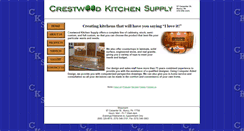 Desktop Screenshot of crestwoodkitchens.com